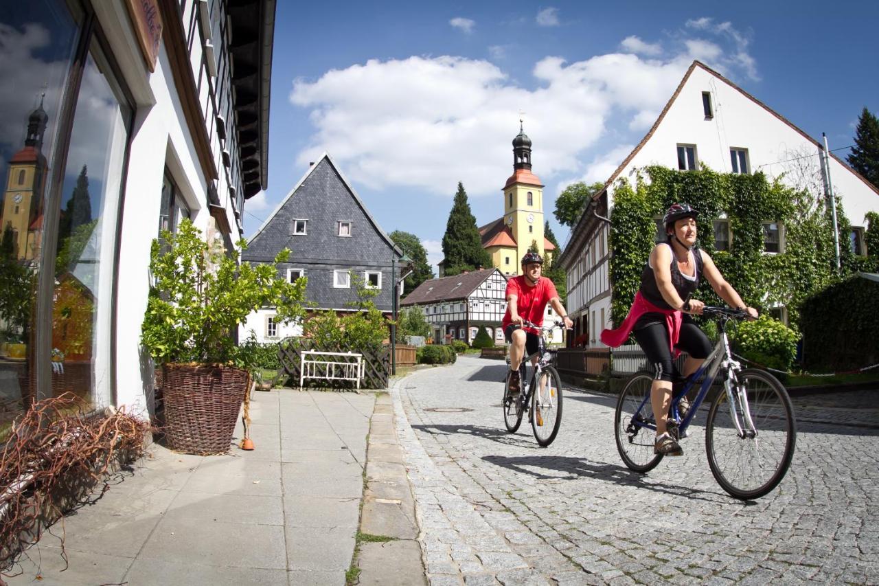 Ferienwohnung 60Er Jahre Design Apartment - 65Qm Fewo Im Zittauer Gebirge - Familienfreundliche Unterkunft Am Bergfuss Zum Toepfer 올베르스도프 외부 사진